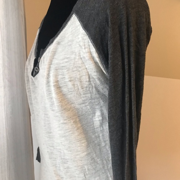 Garage creme and grey baseball tee - Picture 6 of 8